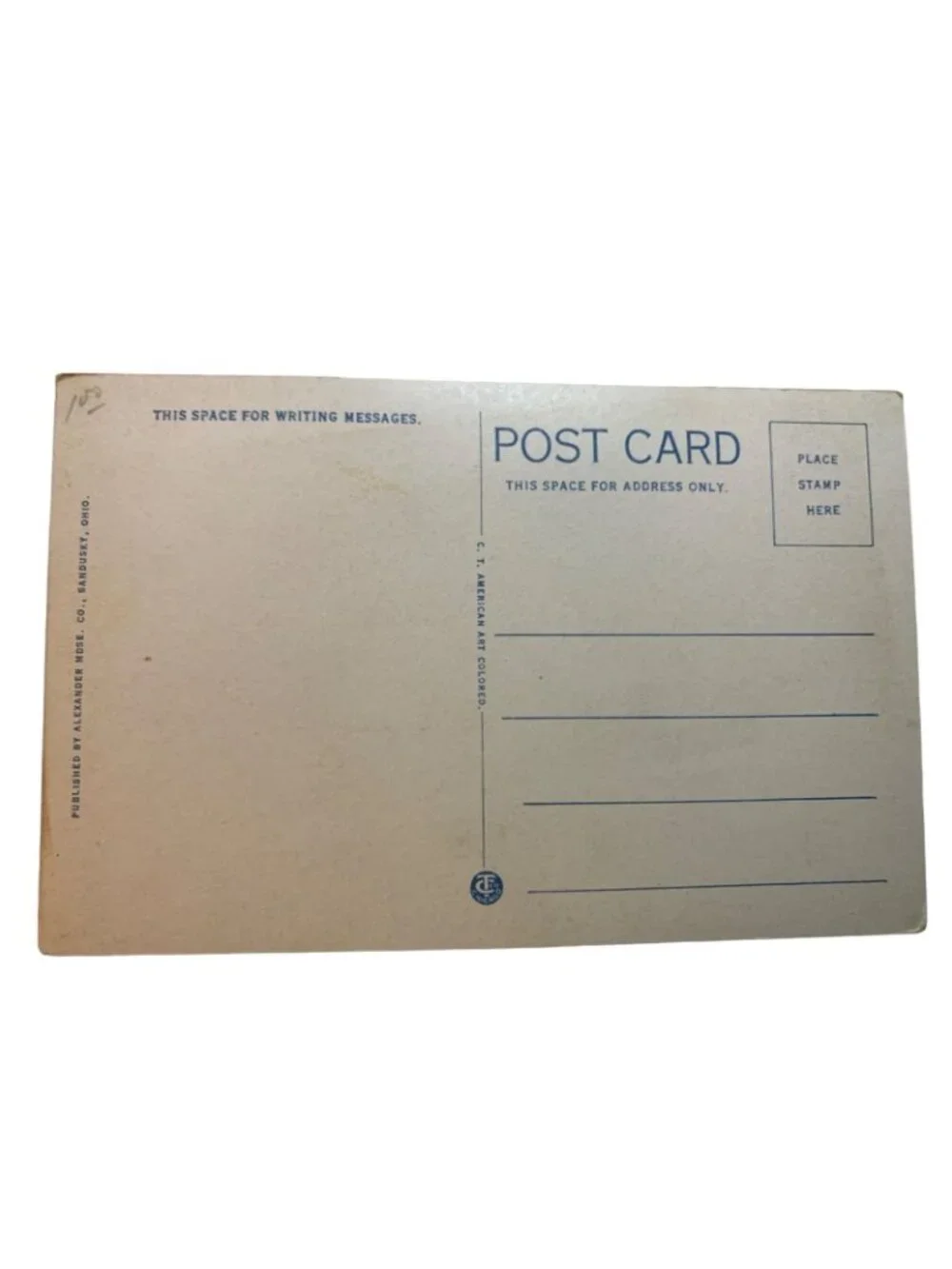 Vintage STR Chippewa Sandusky OH Put-In-Bay Steamer Postcard